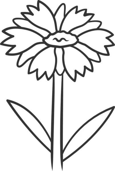 Αριζόνα Βερίκοκο Κουβέρτα Λουλούδι Κουβέρτα Εικονίδιο Λουλούδι — Διανυσματικό Αρχείο