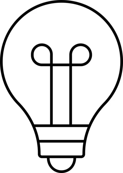 Иконка Идеи Лампы — стоковый вектор