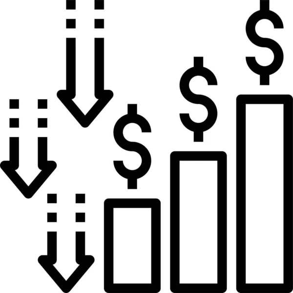 Avontuur Gevaar Leuk Pictogram Omtrek Stijl — Stockvector