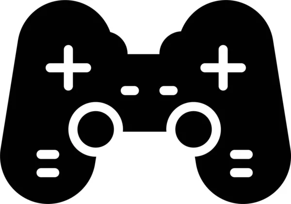 Controller Device Gadget Icon Solid Style — 图库矢量图片