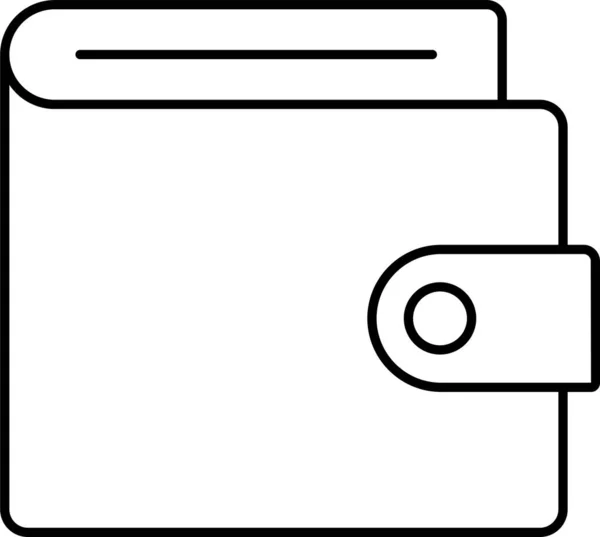 Argent Comptant Sac Main Icône — Image vectorielle