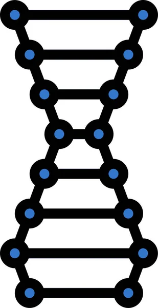 Ícone Ciência Biologia Genética — Vetor de Stock