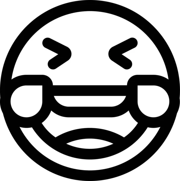 Weine Emoji Emoticon Symbol — Stockvektor