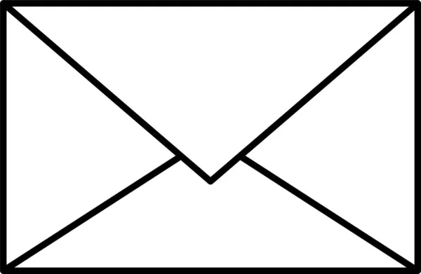 Inbox Mail Invitation Icon Love Romance Category — Stock Vector