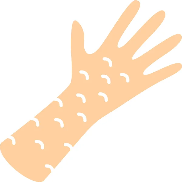 Allergien Ekzeme Hautausschlag Symbol — Stockvektor