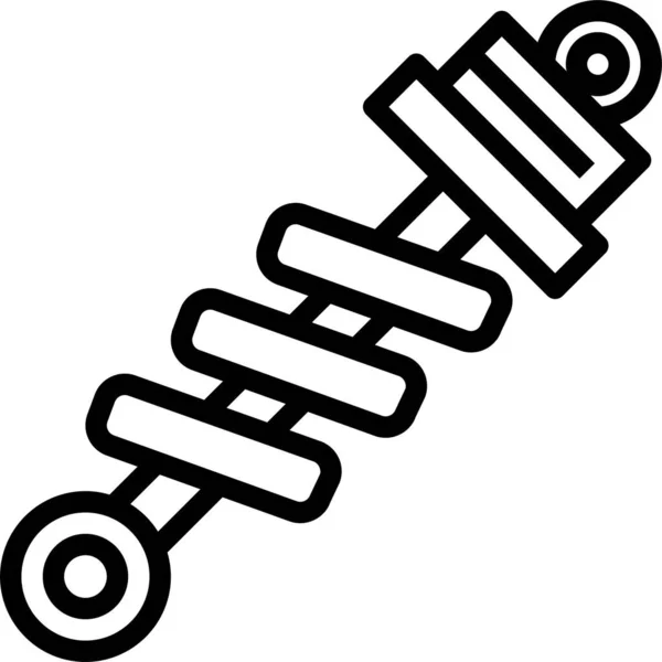Ikona Mechanika Zawieszenia — Wektor stockowy
