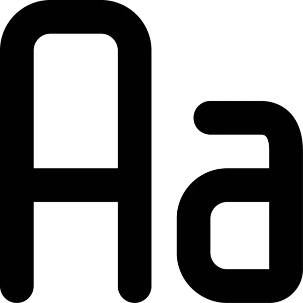 Значок Заглавной Буквы — стоковый вектор