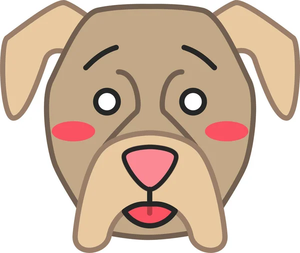 Boxer Boxer Icon Dog Icon — Stock Vector