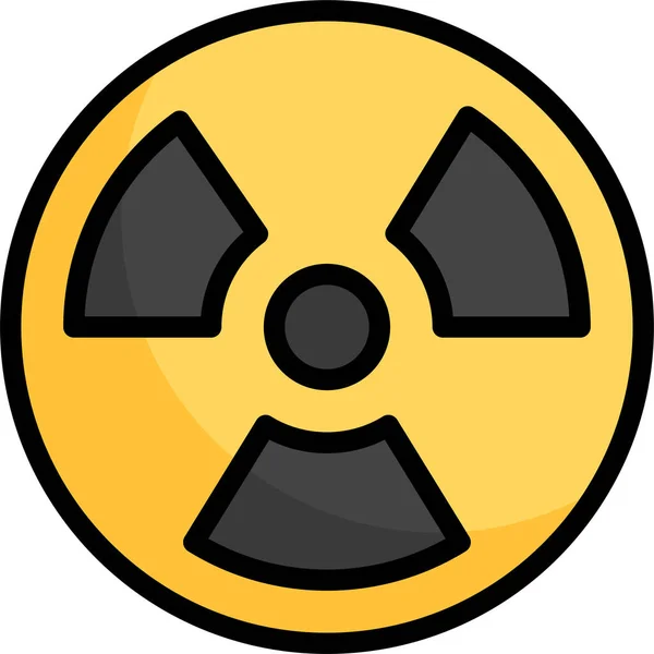 辐射标志危险图标 — 图库矢量图片