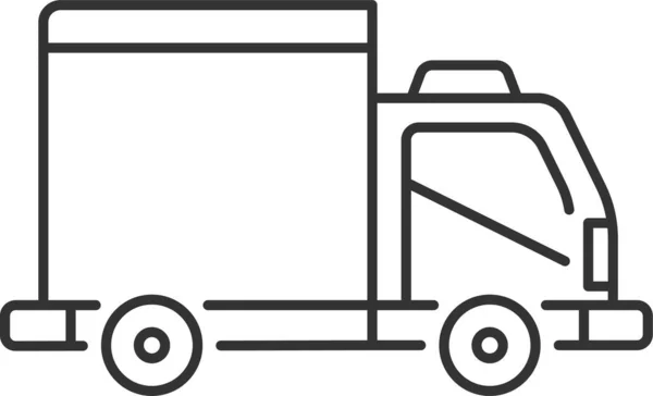 Значок Вантажної Доставки Вантажівки — стоковий вектор