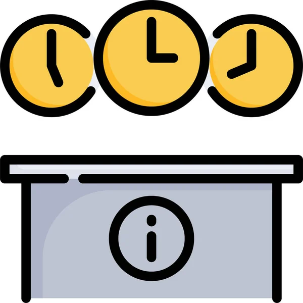 Counter Information Service Icon — 图库矢量图片