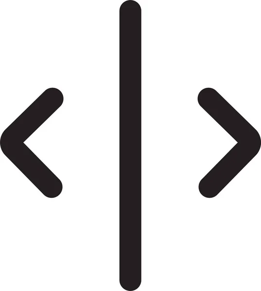 Значок Лифта Стрелкой Твердом Стиле — стоковый вектор