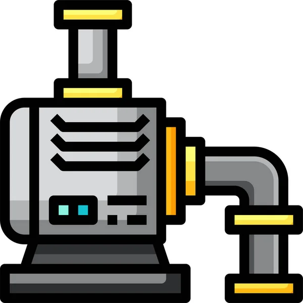 Elektromaschinenmechaniker Ikone — Stockvektor