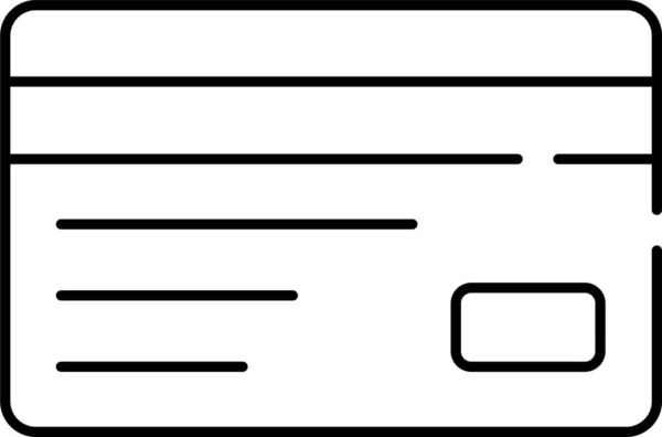 Значок Кредитної Дебетової Картки — стоковий вектор