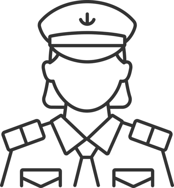 Значок Штатного Офіцера Капітана — стоковий вектор
