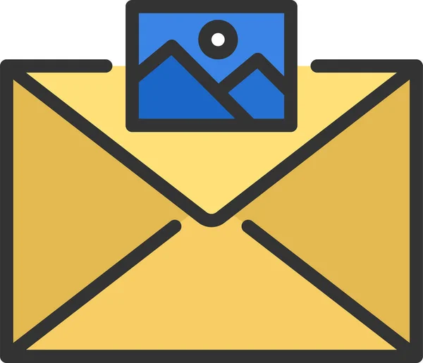 Image Message Email Icône — Image vectorielle