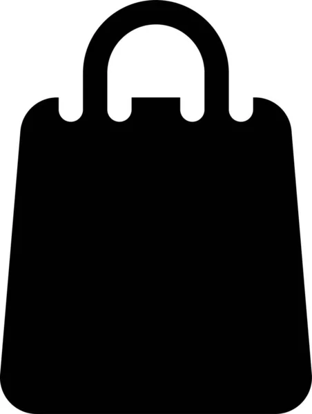 Einkaufstasche Handtasche Symbol — Stockvektor