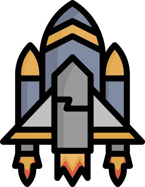 Иконка Космического Корабля — стоковый вектор