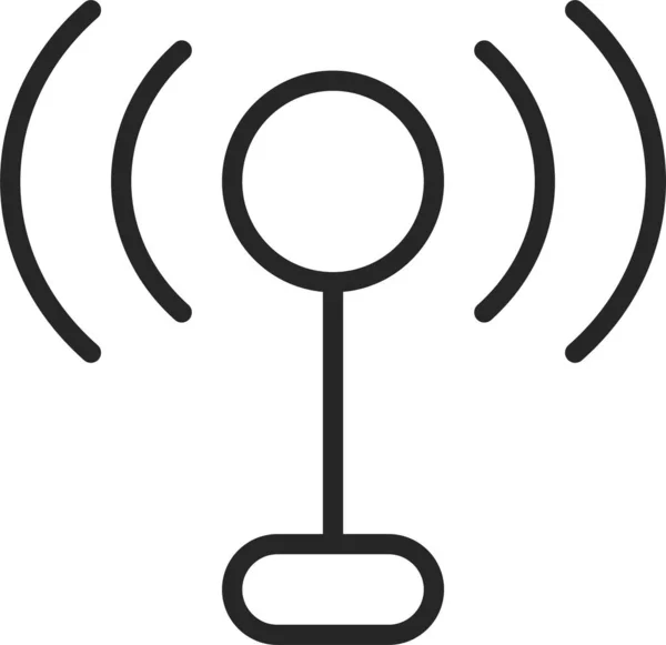 Antenna Wireless Wifi Icon — 图库矢量图片