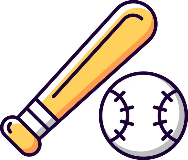 Ikona Mistrzostw Baseballu — Wektor stockowy