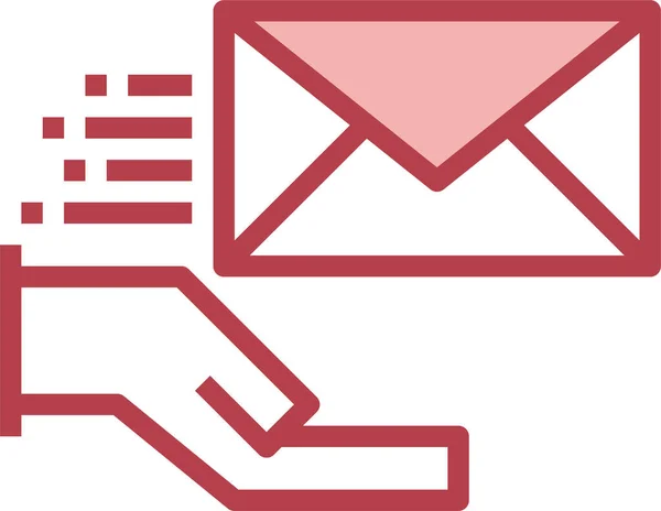 Icône Enveloppe Mail Professionnel — Image vectorielle