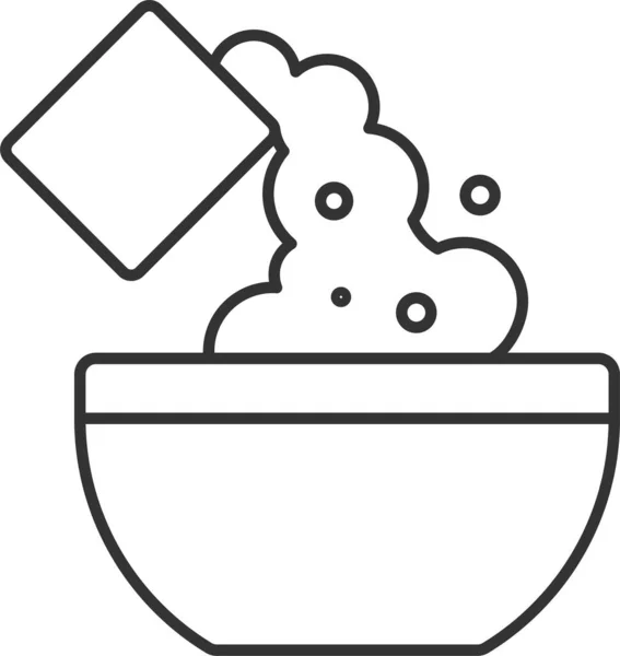 Ikona Przepis Gotowania Mąki — Wektor stockowy