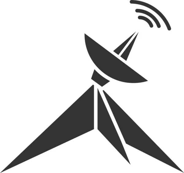 Medien Ikone Antenne — Stockvektor