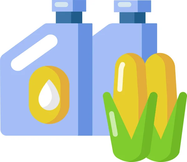 Biofuel Alternative Energy Bioenergy Icon — Stock Vector