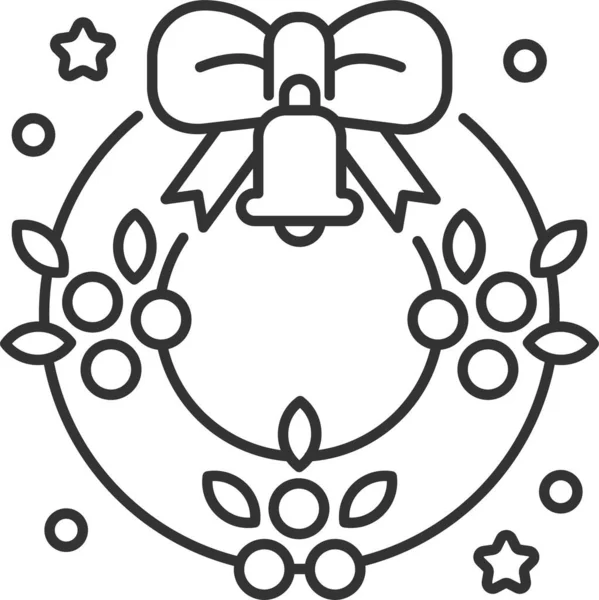 Christmas Holiday Celebration Icon — 图库矢量图片