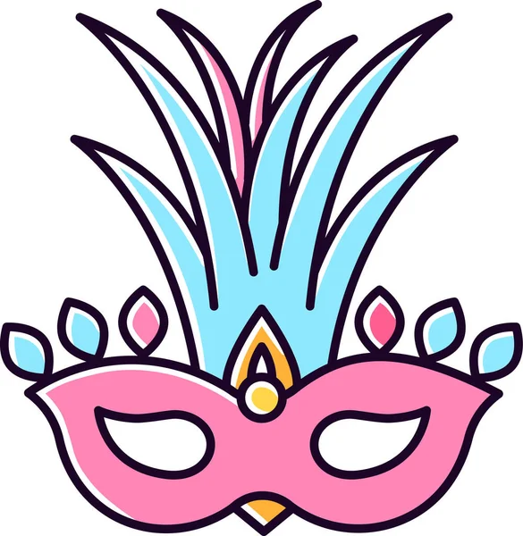 Икона Фестиваля Карнавала — стоковый вектор