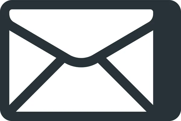 Mail Enveloppe Boîte Réception Icône Dans Style Outline — Image vectorielle