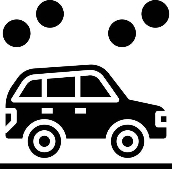 Coche Limpiar Icono Limpieza — Vector de stock