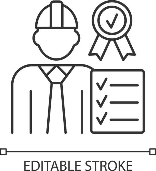 Ikona Standardu Jakości Biznesowej — Wektor stockowy