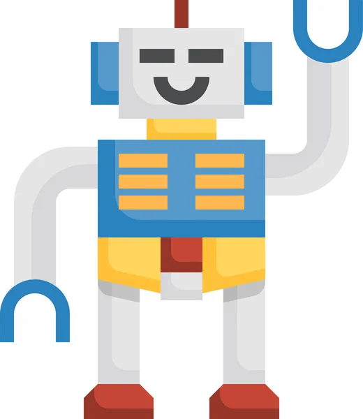Robot Toys Kid Icon — Stock Vector