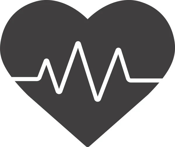 초음파 심장외과의 아이콘을 — 스톡 벡터