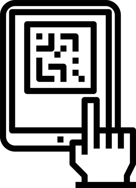 Ipad Layoutipad Monitor Symbol — Stockvektor