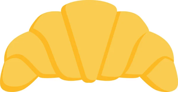 Croissant Panadería Icono Pastelería — Archivo Imágenes Vectoriales