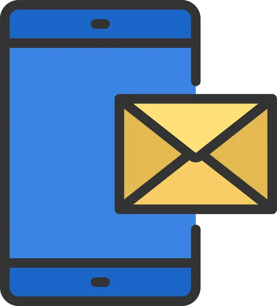 Message Email Business Icône — Image vectorielle