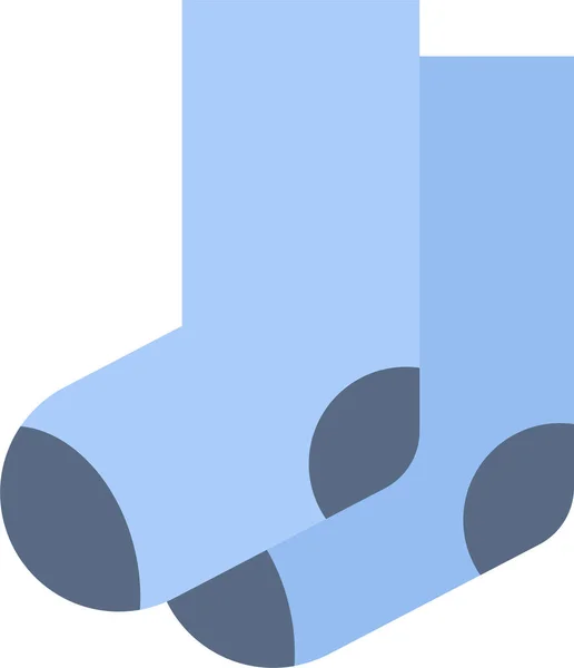 靴下ファッションのアイコン — ストックベクタ