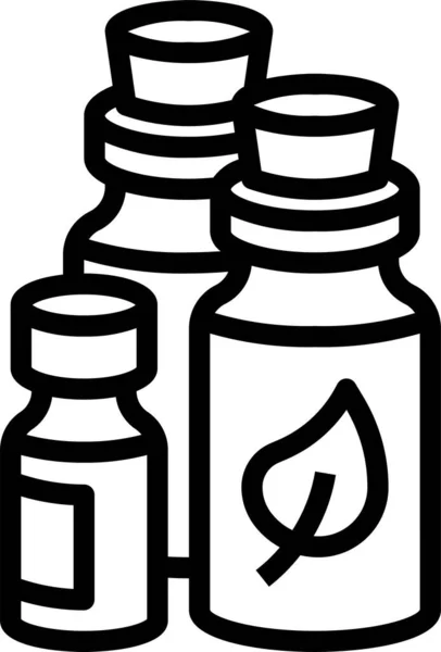 Icono Extracto Aceites Esenciales — Vector de stock