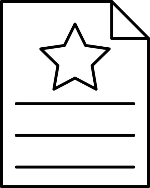 Dokument Datei Symbol — Stockvektor