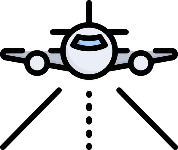 Avion Avion Transport Icône — Image vectorielle