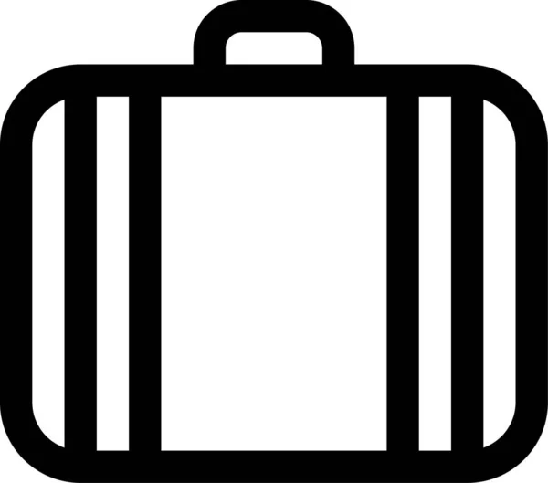 袋装行李箱图标 — 图库矢量图片