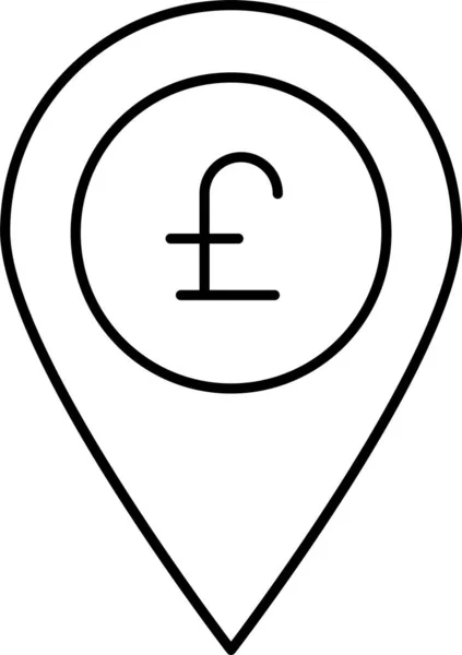 Location Marker Pin Icon — Stock Vector