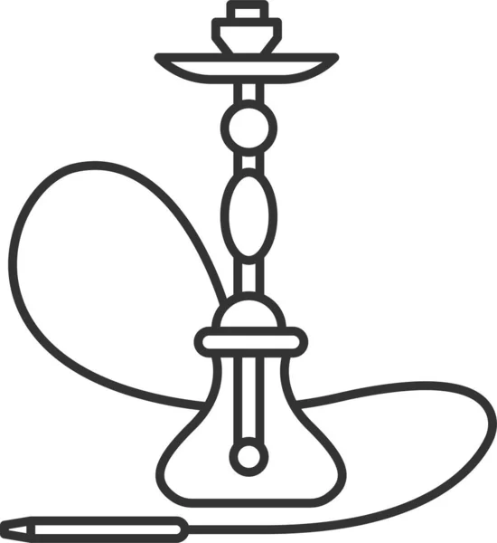 Кальян Значок Кальяну Іконка Кальян — стоковий вектор