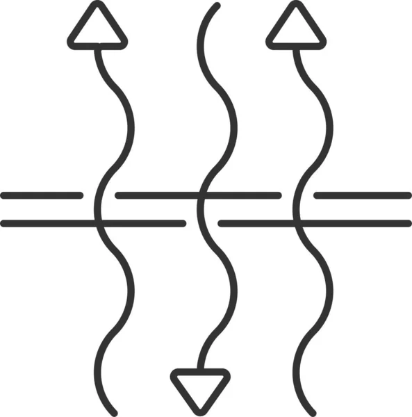 Stoff Feature Material Symbol — Stockvektor