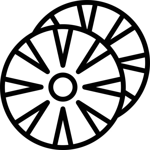 Икона Глаз Офтальмологии — стоковый вектор