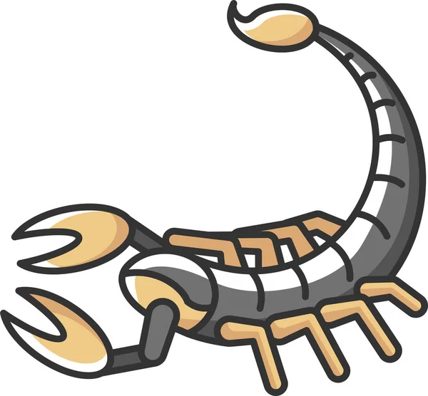Skorpion Skorpion Symbol Skorpion Symbol — Stockvektor