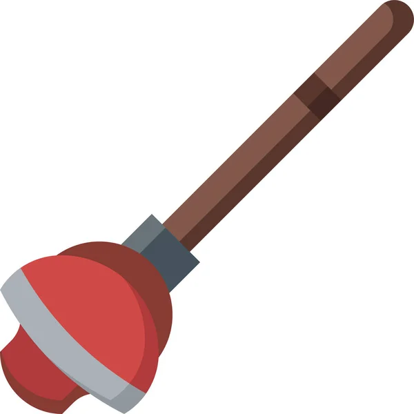 Plunger Furniture Household Icon — Stock Vector