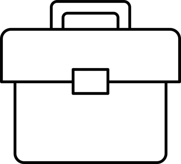 Bag Portfolio Job Icon — Stock Vector